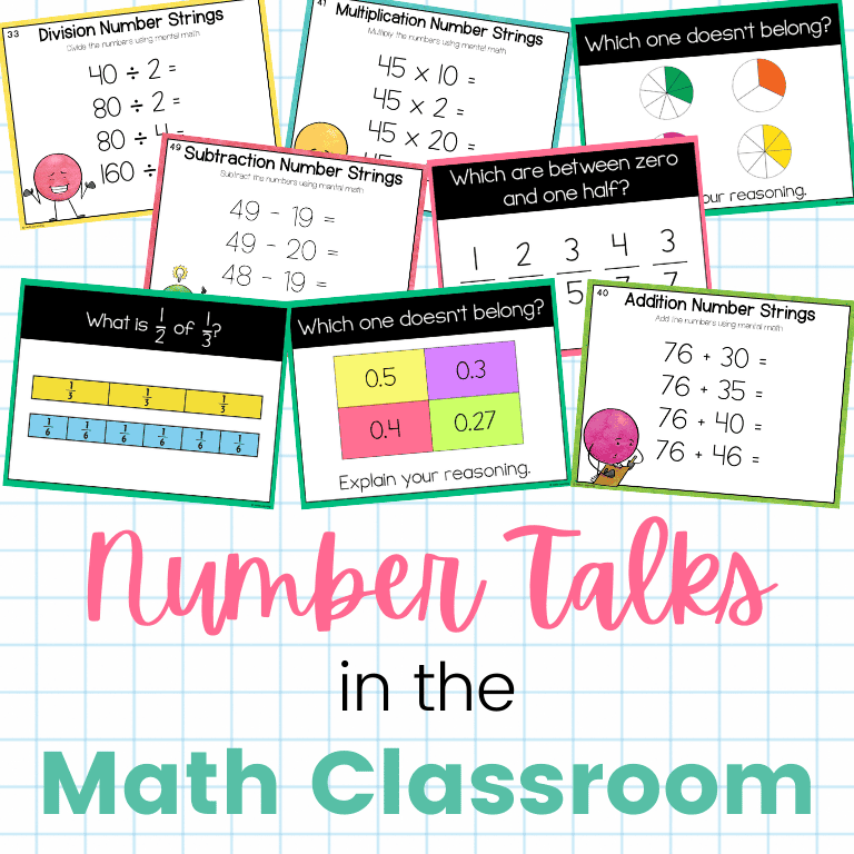 Number Talks in the Math Classroom Hello Learning