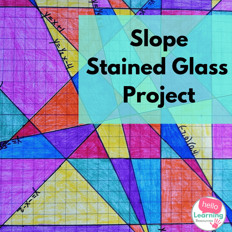 Slope Stained Glass Window Project Hello Learning