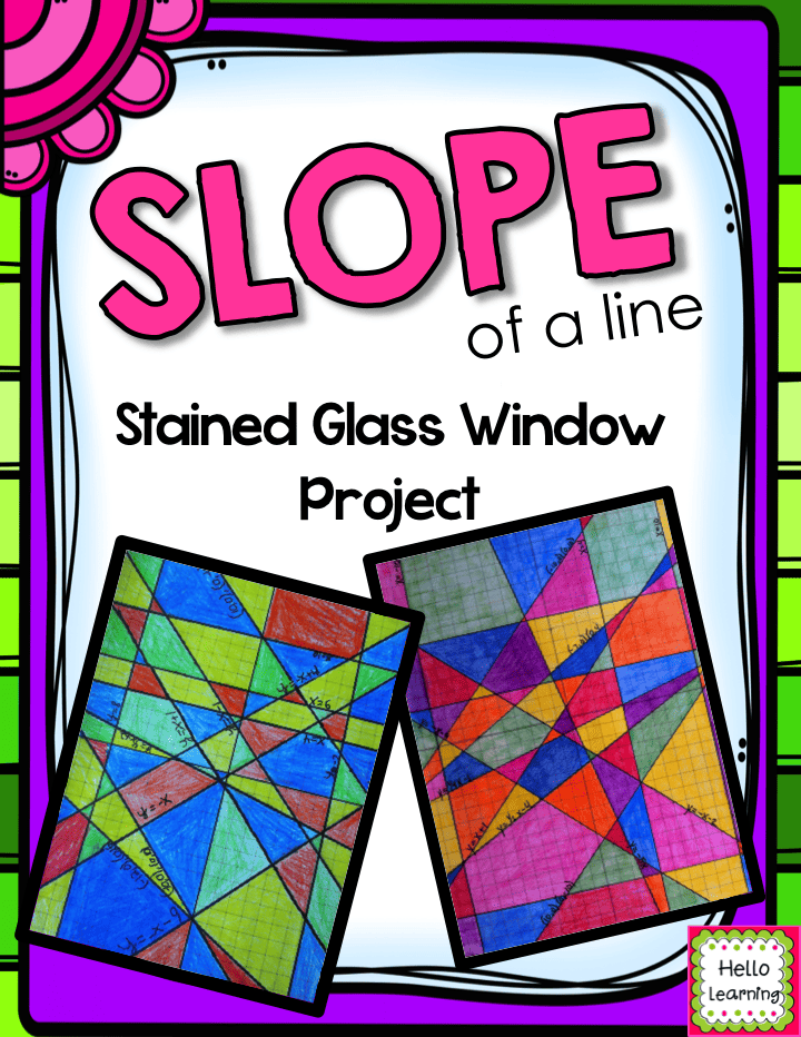 Slope Stained Glass Window Project Hello Learning