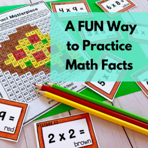 Math Fact Practice Activity