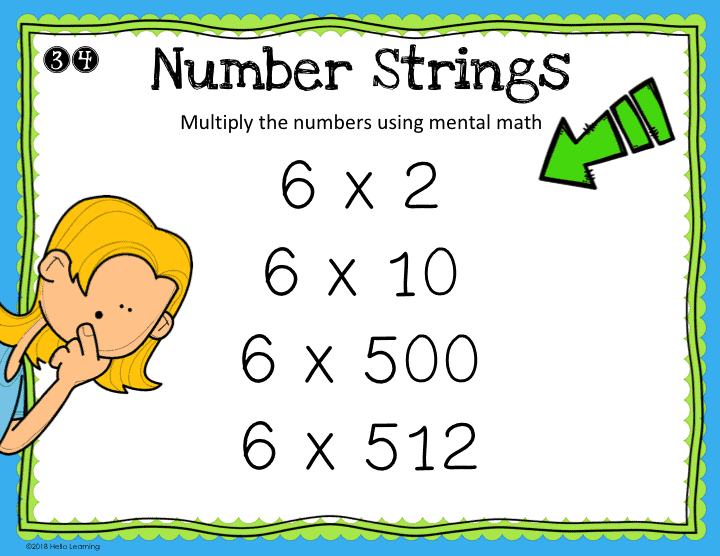 Number Strings Grade 2