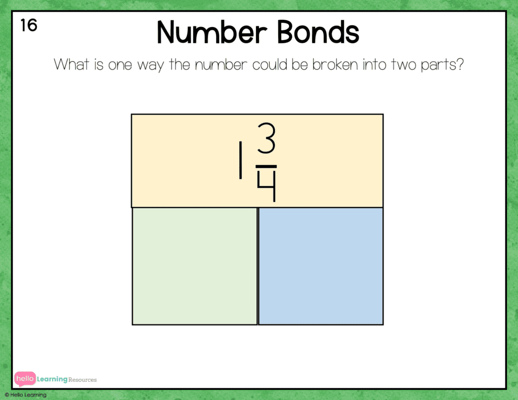 fraction number bond