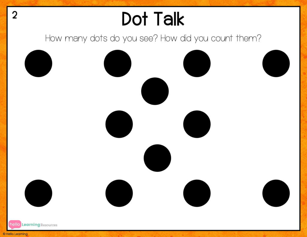 Dot talk dot card image
