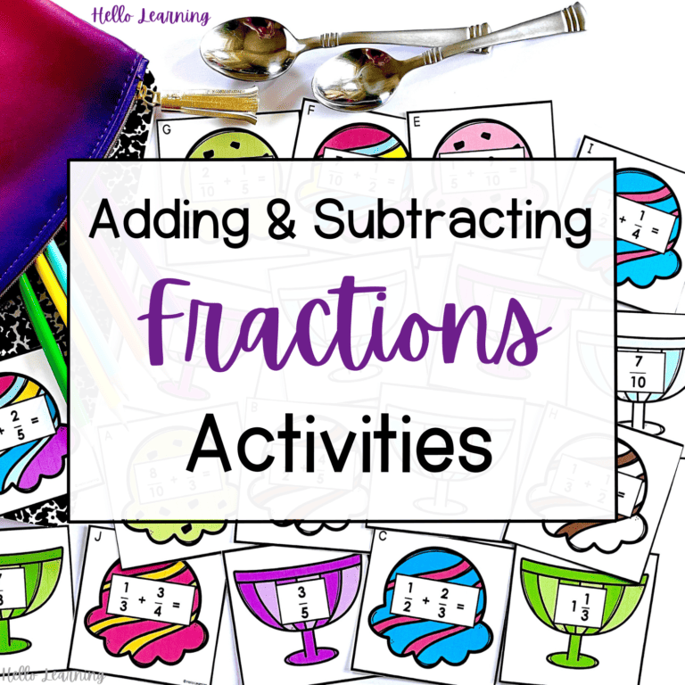 Building Fraction Sense with Number Talks - Hello Learning