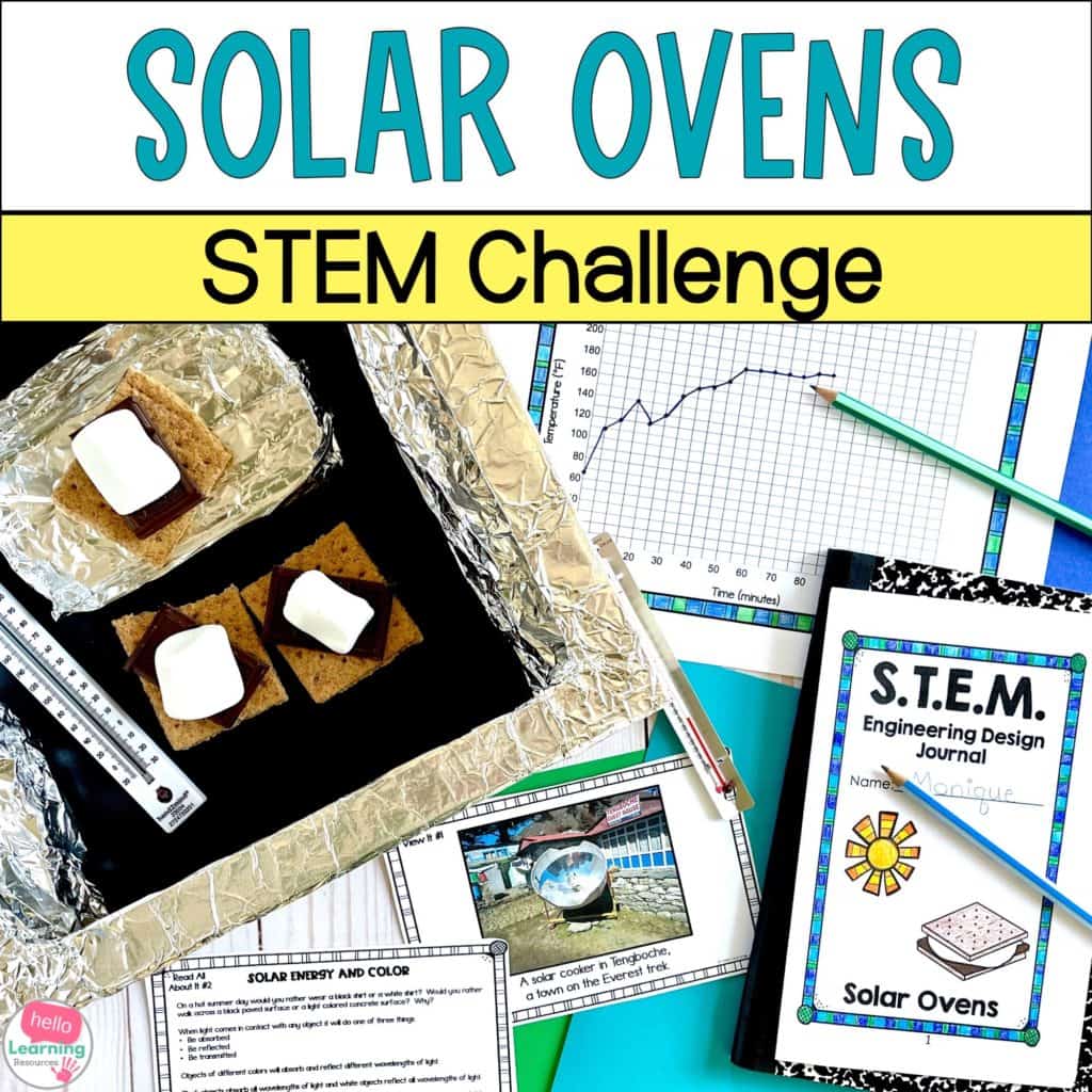 stem solar ovens s'mores activity