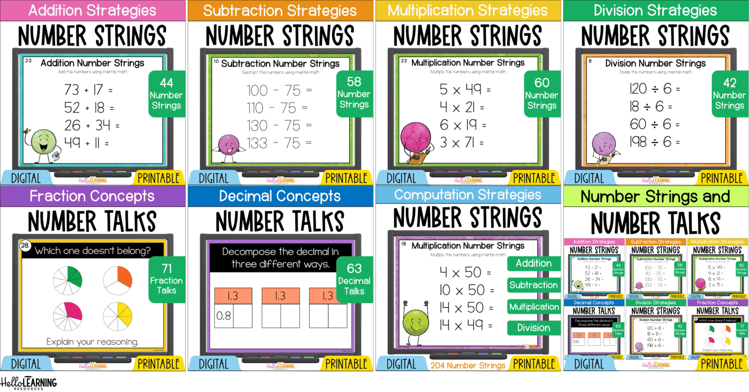 The Ultimate Guide to Number Talks - Hello Learning